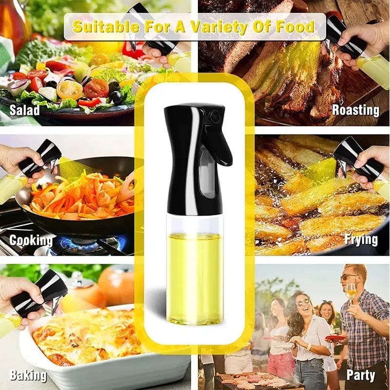 200ml Sauce Sprayer Bottle, BBQ Cooking Kitchen Olive Oil Sprayer, Oil Spray Empty Bottle, High Pressure Spray Bottles, Multipurpose Spray Bottle, Cooking Mister Spray Kitchen Tool 200ml Sauce Sprayer Bottle, BBQ Cooking Kitchen Olive Oil Sprayer, Oil Spray Empty Bottle, High Pressure Spray Bottles, Multipurpose Spray Bottle, Cooking Mister Spray Kitchen Tool